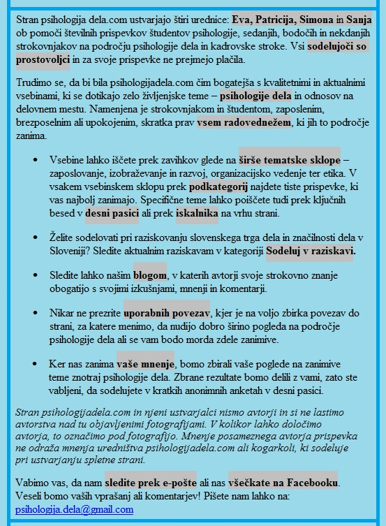 Nekaj dejstev o psihologijadela11